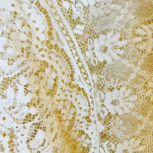 1970’s Festival Lace Cropped Overlay. - Picture 6 of 6